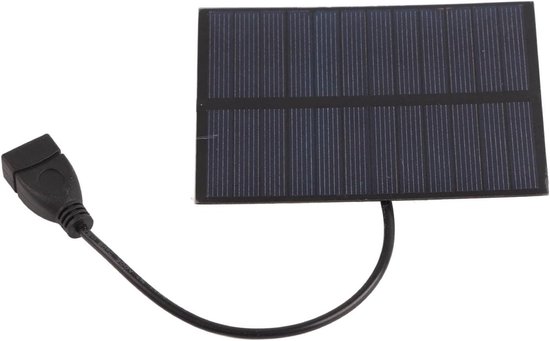 Mini-solarpanel Mit Usb-ladeanschluss, 5 V, Silizium, Monokristallin, Mit Stecker, 5-v-ausgang, Miniatur-photovoltaikpanel Aus Silizium