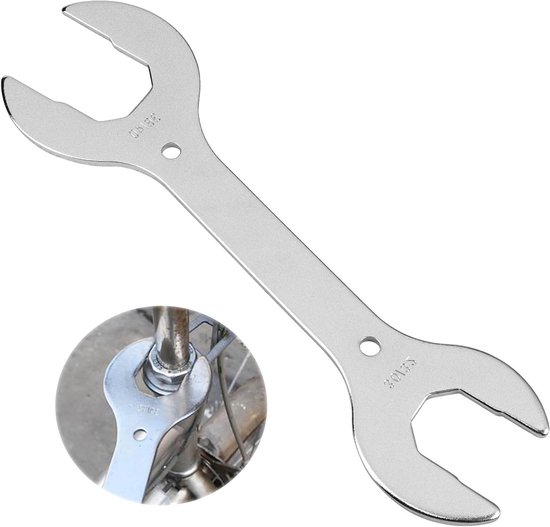4-in-1 Fahrradschlüssel, Stahlschlüssel 30/32/36/40 Mm – Flacher Maulschlüssel Für Fahrradgabeln, Rennräder Und Citybikes