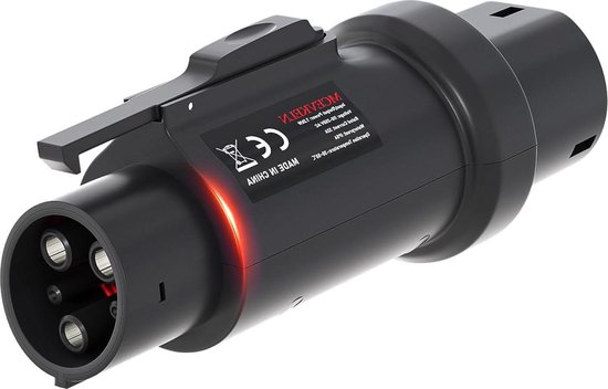 Ladekabeladapter 32a Typ 2 Stecker Auf Typ 1 Buchse – Ladeadapter Für Elektrofahrzeuge – Kfz-ladestationen – Iec62196 Auf Sae J1772 – 0,35 Kg