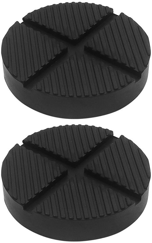 Dailygoods Wagenheberständer 2 Stück Strapazierfähiges Gummi Bodenschutz Maximale Tragfähigkeit 4 Tonnen Ideal Für Fahrzeugwartung Wagenheber