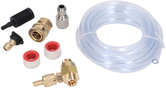 Omgoods Dailygoody Einstellbarer Chemikalieneinspritzer 5000-mm-hochdruckreiniger Langlebig Und Zuverlässig 3 M Langes Rohr Messing Und Edelstahl