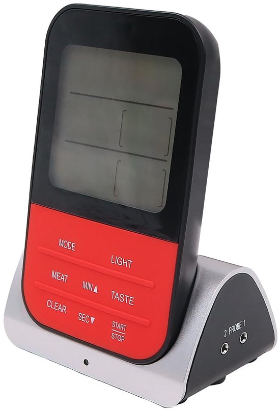 Dailygoody – Kabelloses Grillthermometer – Temperaturalarm – Magnetfuß – Grillzubehör – Ideal Zum Kochen – Geeignet Für Fleisch Und Fisch