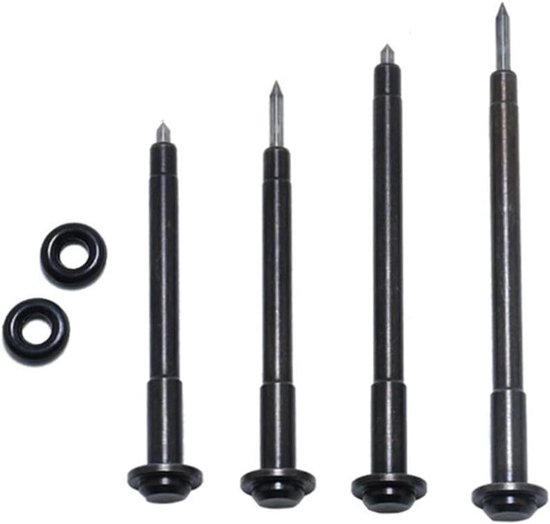 Gravierstiftspitze – Präzisionsspitze – Materialbearbeitung – Für Harte Oberflächen – 52 Mm – Schwarz