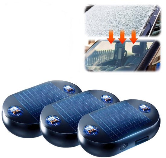 Elektromagnetischer Schneeentferner Mit Frostschutzmittel Für Autos, Neuer Schneeentferner Mit Frostschutzmittel 2026, Autofenster-enteiser (3er-pack)