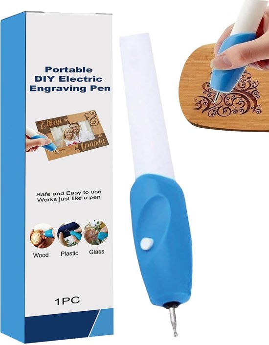 Elektrischer Gravierstift – Mini-gravierwerkzeug – Persönliche Dekoration – Tragbares Design – 20 Cm Länge