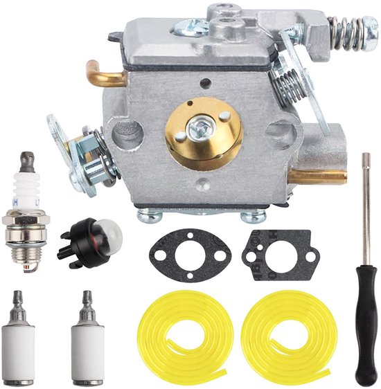 Vergaser 309376002 – Passend Für Ryobi Ry3714 Und Ry3716, Mit Dichtung, Kraftstofffilter Und Zündkerze