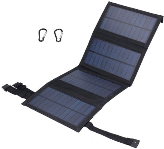 Faltbares Solarpanel – 20 W, 5 V – Usb-ladegerät – Solarzellen – Ip65 – Handy-ladegerät – Für Camping, Notfallausrüstung Und Reisen
