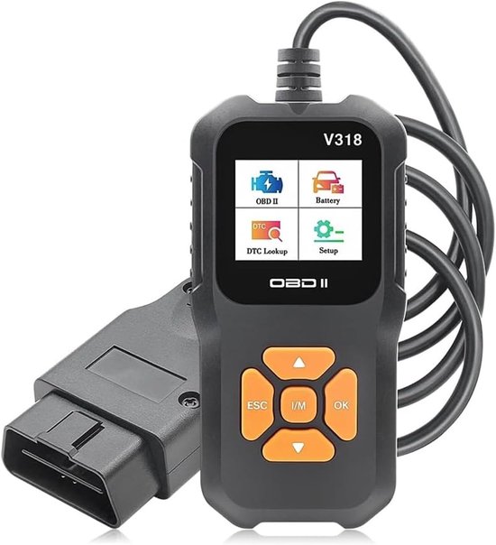 Fahrzeugscanner – V318 Obd2-codeleser – Fahrzeugtester – Diagnosegerät – Fahrzeuginformationen Auslesen – Zündanlage – Batterietest – Fahrzeugzubehör