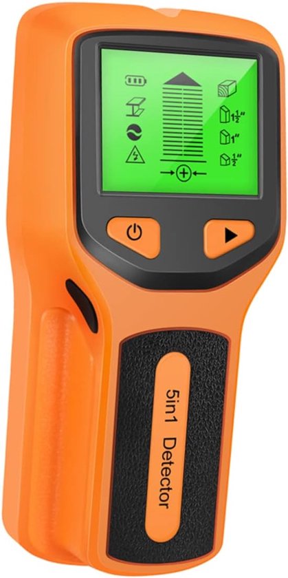 Rohrsuchgerät Für Wände – Metalldetektor, Ständerdetektor – Rohrortung – Digitaler Handscanner – 152 X 62 X 28 Mm – Orange