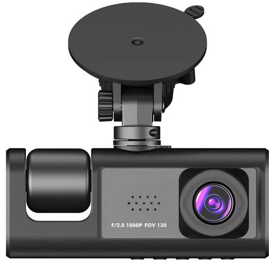 Duale Dashcam Mit Front Und Rückkamera 1080p Hd-autokamera Mit Fahrrekorder 3-zoll-bildschirm Parkmonitor Loop-aufnahme G-sensor Und