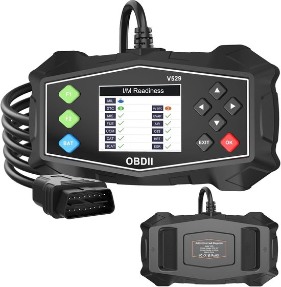 Obd2-diagnosegerät Scanner Obd-ii-motorkontrollleuchte Batterietester Modus 6 Modus 8 I M-bereitschaft Obdii-scan-tool Für Alle Obdii-fahrzeuge 1996