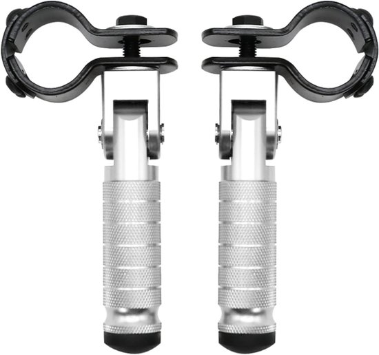Klappbare Fußrasten 2 Stück 12 2 X 11 Cm 90 Klappbar Klemmbereich 31 33 Mm Hinterradständer Hintere Fußraste Stoßstangenhalterung Klappbare 12,2
