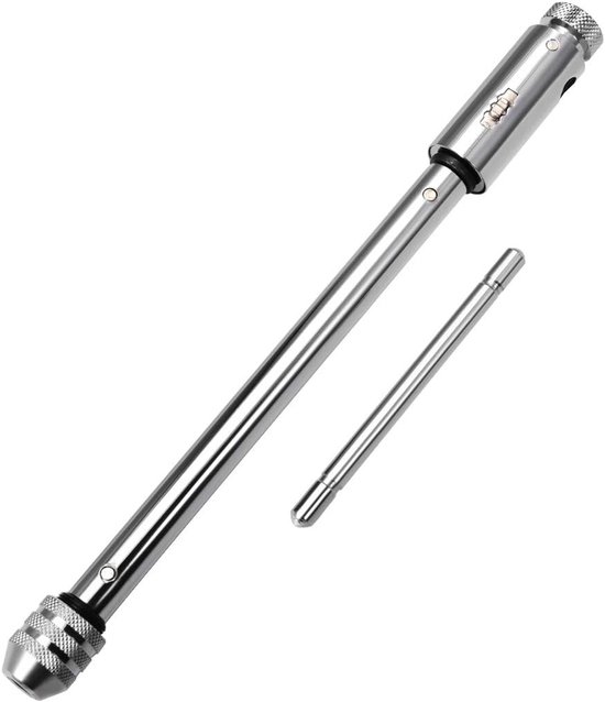 Verstellbarer Ratschen-gewindebohrerschlüssel Mit T-griff Geeignet Für Metrische Gewindebohrer M5-m12 Klappbarer Ratschen-t-griff Manuelles Für 295 Mm