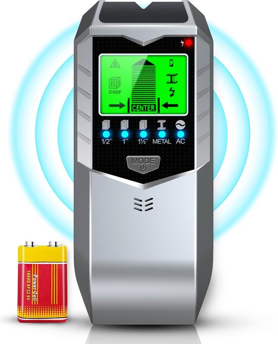 Gsedaox – Rohrsuchgerät – Rohrortungsgerät – Wandscanner – 5-in-1-detektor – Metalldetektor