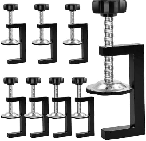 Set Mit 8 C-klemmen, Spannzangen Von 10 Bis 57 Mm, Universalklemme, C-klemme Für Schweißen, Tischlerei, Bauwesen, Holzbearbeitung, Heimwerken