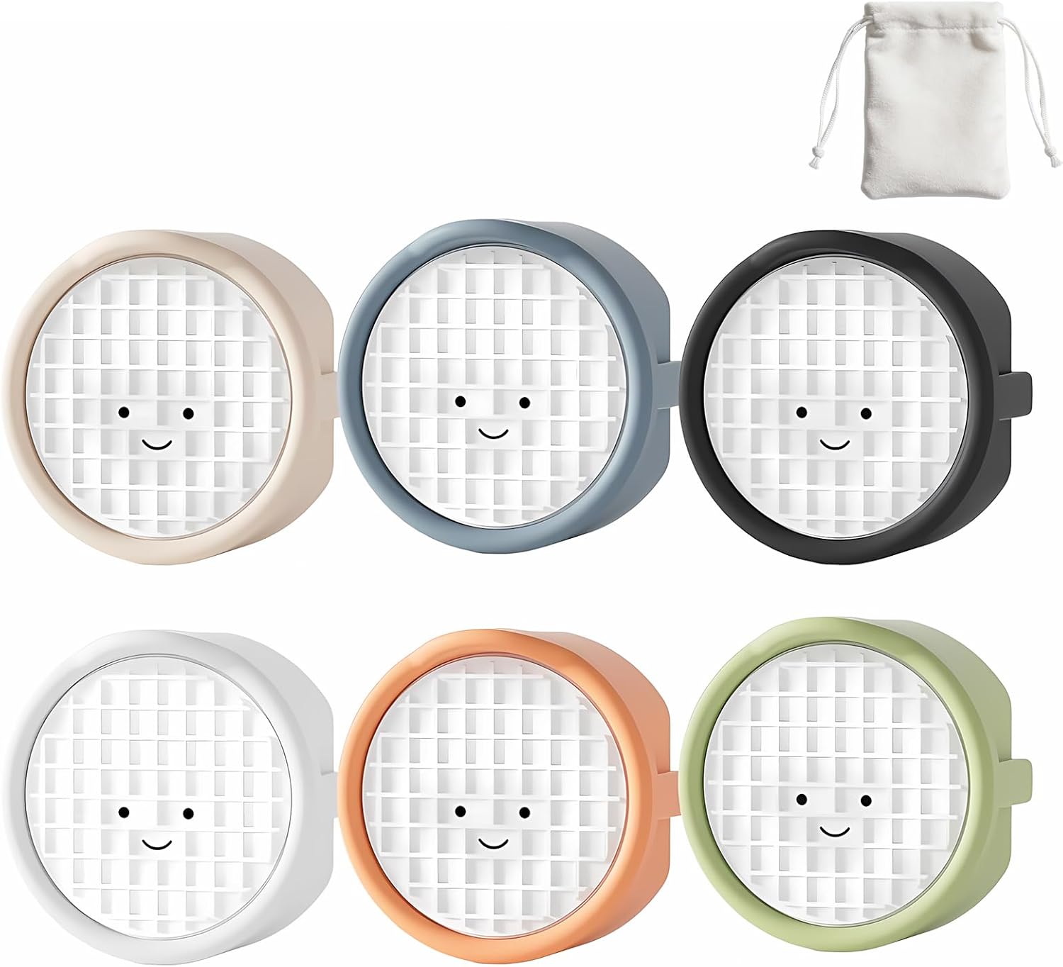 Set Mit 6 Silikon-steckdosenabdeckungen Für Typ-f-steckdosen – Staubdicht – Dekorativ – Geeignet Für Wohnzimmer, Badezimmer, Küche Und Schlafzimmer