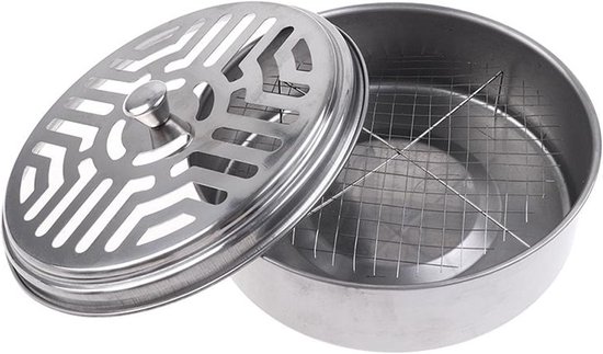 Mückenabwehrspiralenhalter Box Edelstahl Mückenabwehrspiralenhalter Mit Deckel Mückenabwehrspirale Insektenabwehrspirale Halter Halter Für Garten