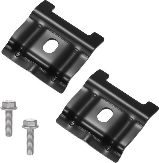 2-teiliges Batteriehalterungsset Batteriehalterung Schraubensatz Metall-batteriehalterung Batteriehalterung 1j0803219 Autobatterie-montagesatz