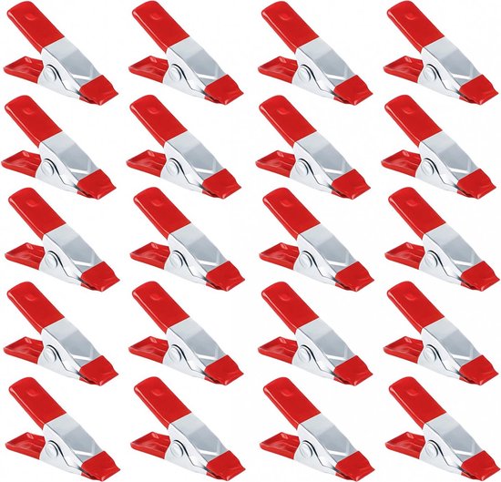 Segelklemmen – Mini-segelklemmen – 20 Stück – Federklemmen – Metall – Mini-klebeklemmen – Segelclips – Für Holzbearbeitung Und Fotografie