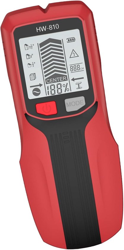 Leichter 5-in-1-wanddetektor, Schnelle Erkennung Von Metall, Drähten, Holz Und Trägern