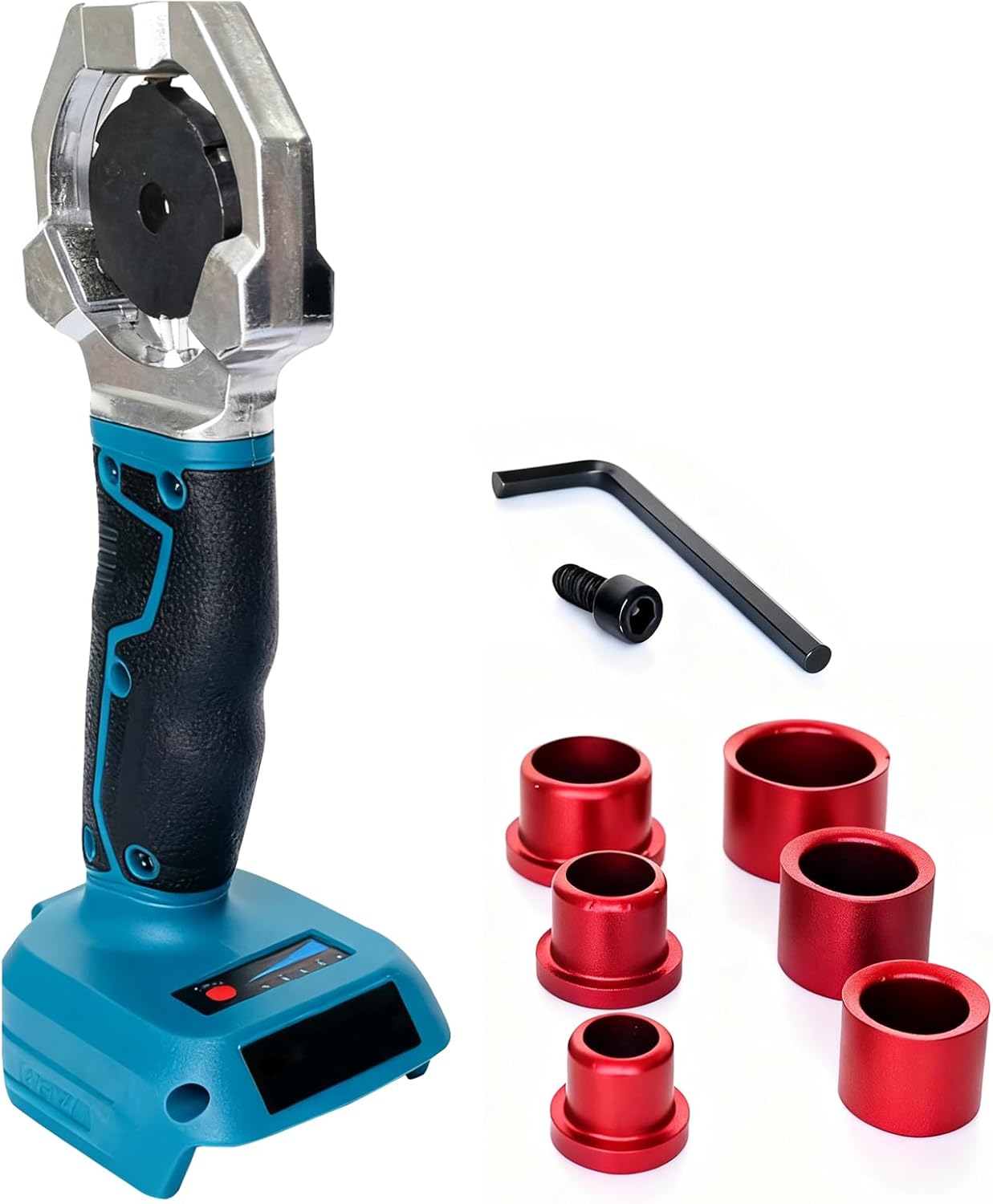 Kunststoffschweißmaschine, Steckerschweißmaschine Kompatibel Mit Makita, Hülsenschweißstation, Kunststoffschweißreparaturset, Drei Schneidköpfe 20/25/32 Mm, Geeignet Für Ppr, Pb, Pe Usw.