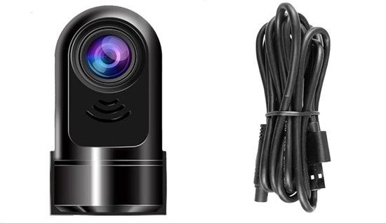 Mini-adas-kamera Mit Integrierter 1080p-hd-auflösung 360 Drehbar Frontkamera Mit Fahrassistenz 24-stunden-parkmodus Bewegungsüberwachung
