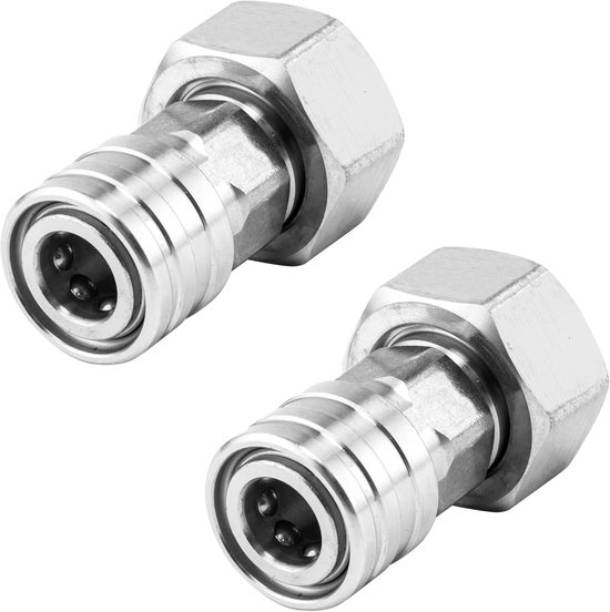 Gartenschlauch-hochdruckreiniger-adapter 3 4 Ght-auf-1 4 Schnellkupplung Wandelt Wasserschlauch In Hochdruckreinigeranschluss Um Autowaschdüse Stahl