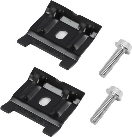 2 Batteriehalter Mit Schrauben Schwarzer Metall-batteriehalter Ersatz Für Batteriehalter 1j0803219 Batteriehalterklemme Autobatteriehalter Für Vw