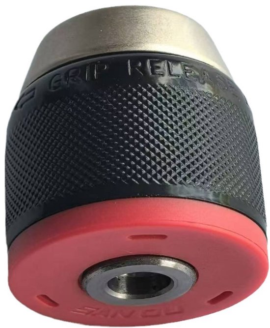 10-mm-schnellspannfutter – Für Hand- Und Elektrobohrmaschinen, Metall (rot)