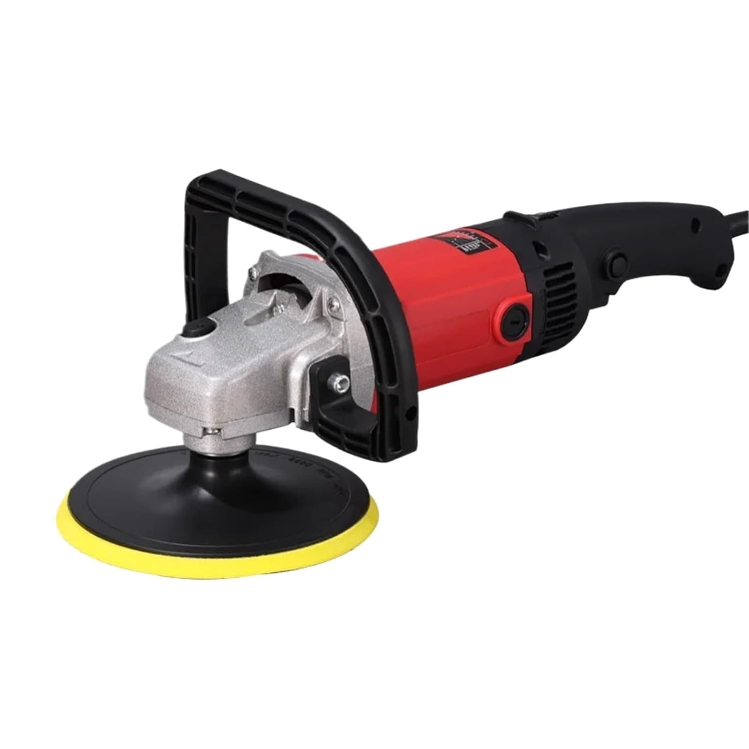 Elektrische Poliermaschine, Autopoliermaschine, Motorradpoliermaschine, Wachsmaschine, Emailleversiegelung, Fliesenpoliermaschine, Elektrischer Winkelschleifer (rot)