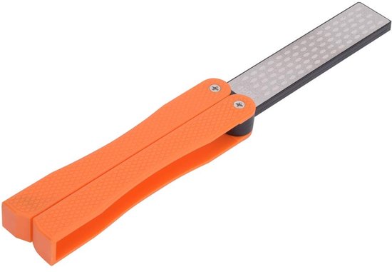 Allecto – Doppelseitiger Bleistiftspitzer – Gartengeräte – Schneller Messerspitzer – Neu Orange – Tragbarer Messerspitzer – Geeignet Für...