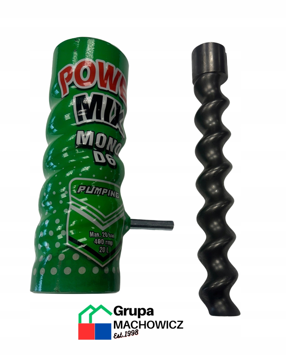 Pumpe, Schraube, Stator, Grüner Rotor, D6-3 Mono, Pft G4 230v Einheit