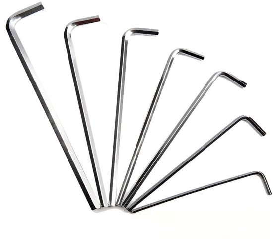 7-teiliges Mini-inbusschlüssel-set (0,9 Mm–4 Mm) Schraubendreher-set