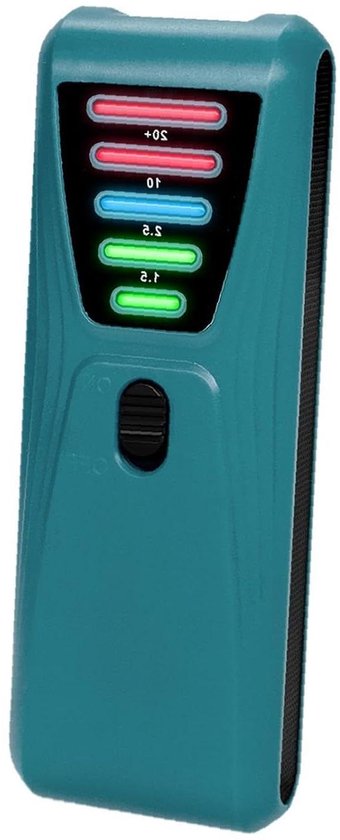 Strahlungsmessgerät Für Den Haushalt – Emf-detektor – Umgebungsinspektion – 5 Led-anzeigen – 16,7 Cm – Grau