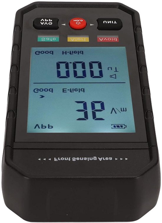 Emf-messgerät – Strahlungsdetektor – Elektromagnetische Messung – Dualmodus-test – 1–1999 V/m – Grau
