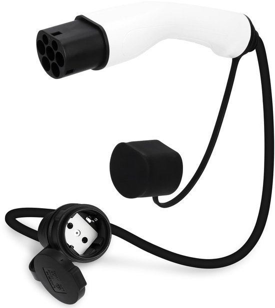 Dailygoody – Typ-2-auf-schuko-ladeadapter – 250 V/16 A, Tüv-geprüft, 50 Cm Kabel