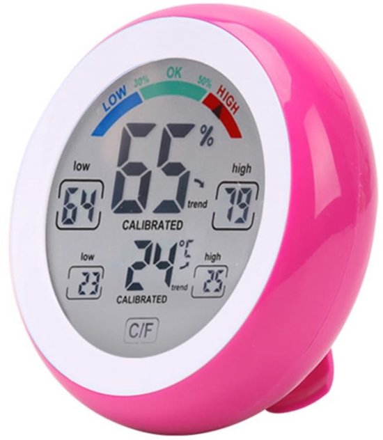 Store 7 Thermo-hygrometer Digitales Temperatur Und Feuchtigkeitsmessgerät Lcd-bildschirm Kompakte Größe Luftüberwachung Geeignet Für Den Ideal