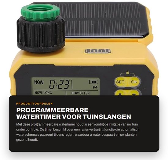 Dailygoods – Bewässerungstimer Mit Regenverzögerung