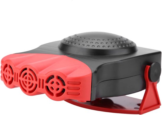 Roter Auto-entfroster 12v 300w – Hochwertiger 2-in-1-fensterlüfter Für Schnelles Und Effektives Enteisen Von Schnee Und Eis Mit Keramikheizung
