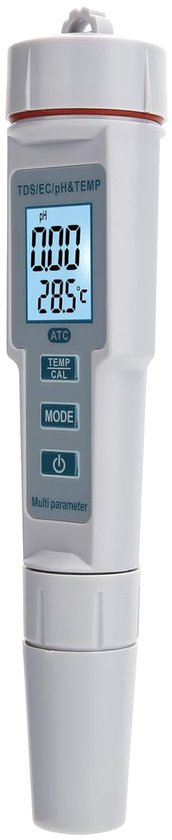 4-in-1 Wasser-ph-meter: Schnelle Messung, Tragbarer Wasserqualitätstester (ph/ec/tds), Salzgehaltsmessgerät Für Wasserqualitätsprüfungen