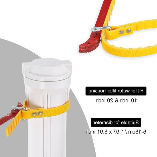 Multifunktionaler 8-zoll-ölfilterschlüssel Und Reifenschlüssel, Durchmesser 50–150 Mm Zum Öffnen Von Filtern Und Schläuchen
