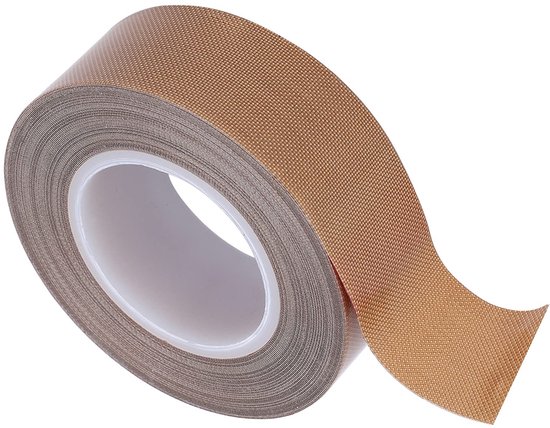 Hochtemperatur-teflonband Hochtemperaturbeständiges Selbstklebendes Dichtmittel Isolierendes Wärmewerkzeug Für Vakuumiergeräte 0 25 Mm X 19 Mm X 10