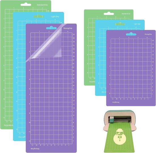 Geeignet Für Das Cricut Joy 6-teilige Schneidematten-set 4 5 X 12 Zoll 4 5 X 6 5 Zoll Schneidematten Mit Unterschiedlicher Klebestärke Für 4,5