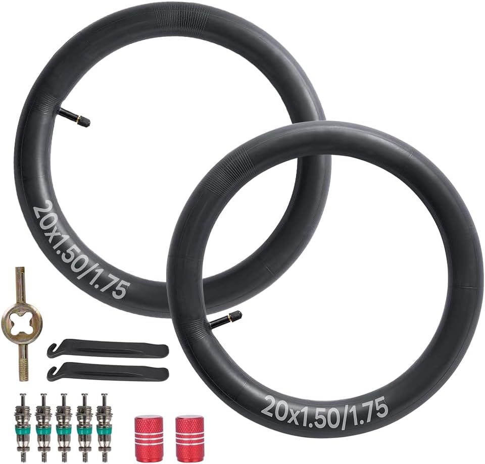 Innenschlauch, Pannensicher, Verdickt, 20 X 1,50-1,75, Für E-bike-reifen, Falt-mountainbikes, Rennräder Oder Offroad-mountainbikes