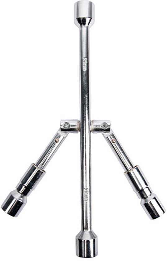 Klappbarer Radmutternschlüssel – 17/19/21/23 Mm, Kompakt, Handlich