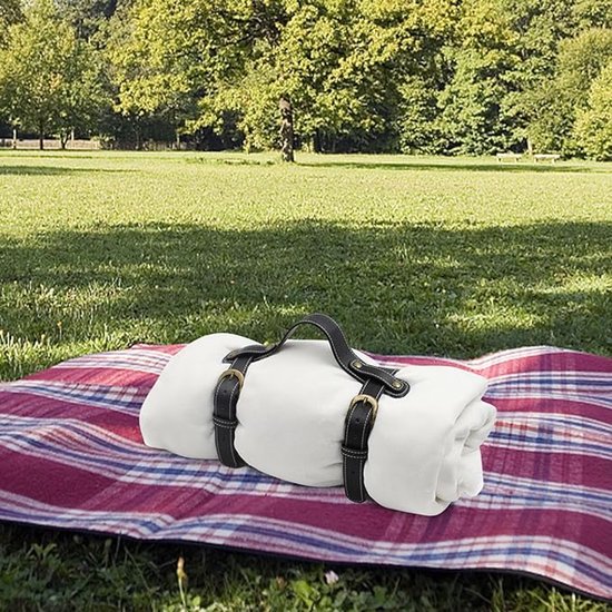 Verstellbarer Tragegurt Aus Pu-leder Für Picknickdecken Yogamatten Und Campingdecken Tragbarer Aufbewahrungsgurt Für Outdoor-aktivitäten Wandern