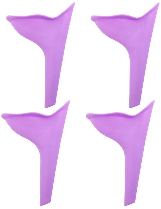 Tragbarer Urinaltrichter Für Frauen Aus Flexiblem Material Für Einfaches Und Sicheres Wasserlassen.
