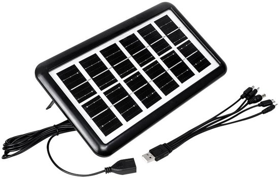 Solar-handyladegerät, Mini-usb-solarpanel, Geeignet Für Outdoor-aktivitäten – 3 W, 6 V – Wasserdicht Gemäß Ip65