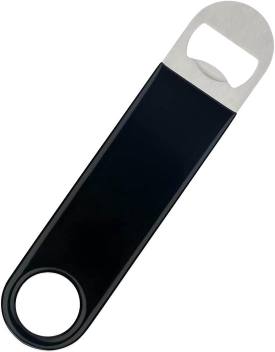 Professioneller Flaschenöffner Für Barkeeper, Gummiert, Edelstahl, Ideal Für Bars Und Partys, 1 Stück