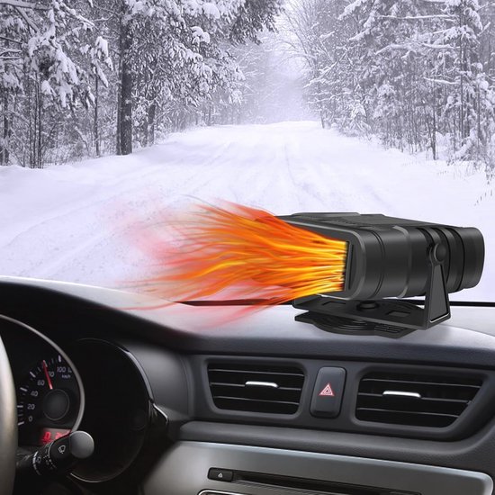 Tragbarer 12v-auto-heizlüfter – 2-in-1-heiz- Und Kühlfunktion Für Schnelles Enteisen